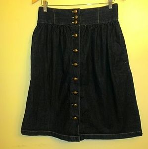 St. John's Bay Denim Skirt